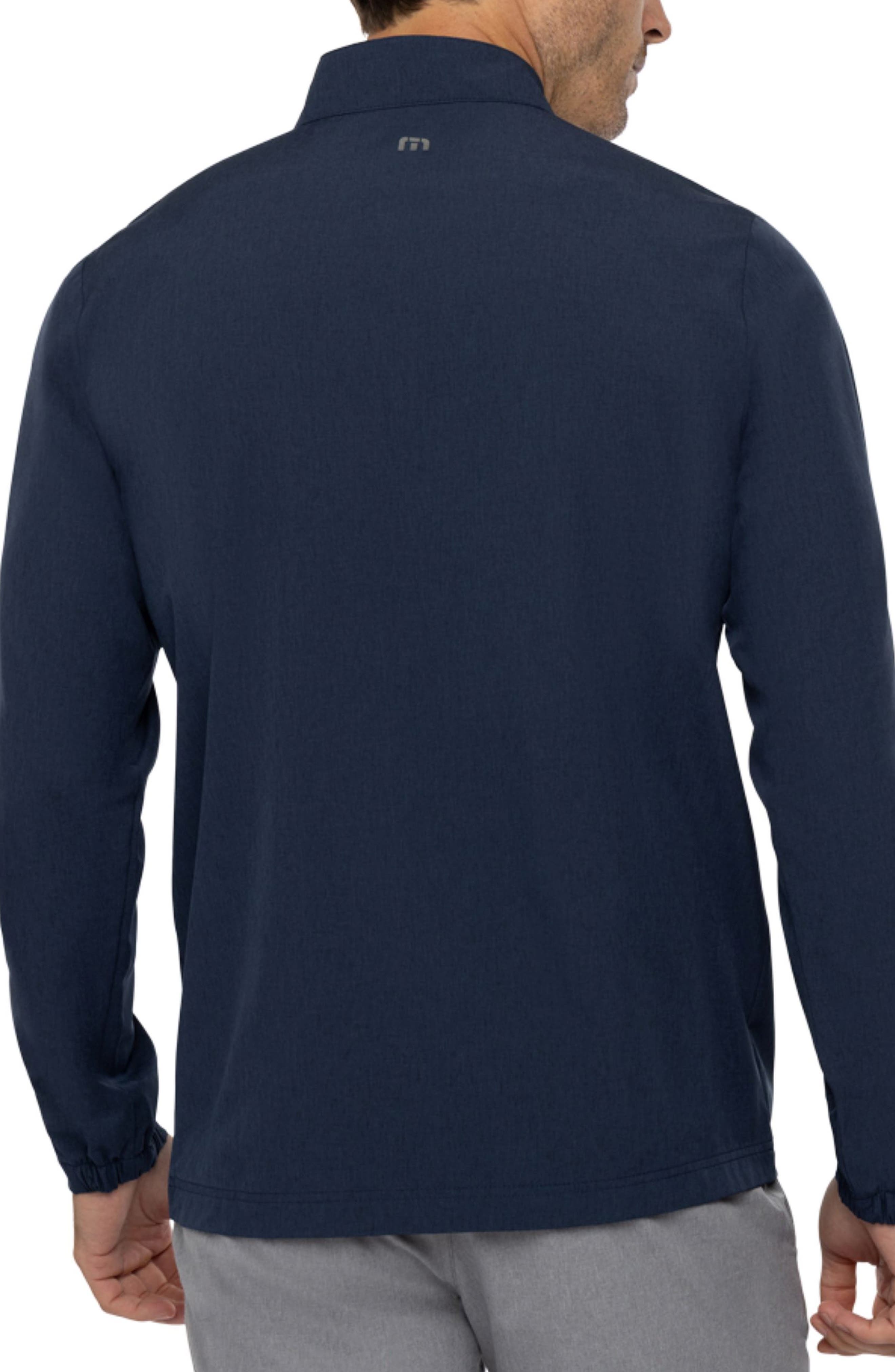 TravisMathew Some Beach Stretch Half Zip Pullover