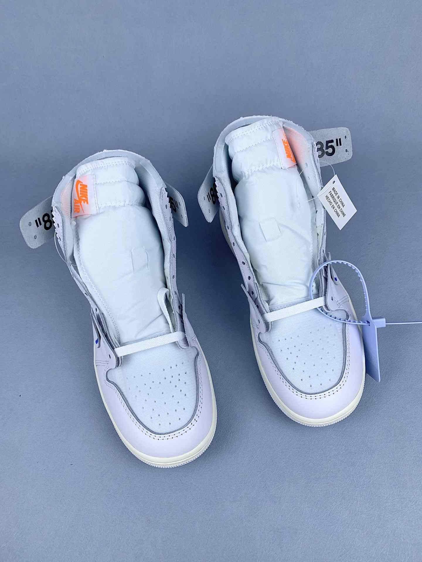 Off-White x Air Jordan 1 “White” Shoes