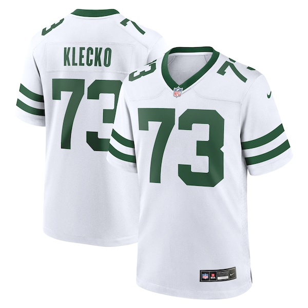 Joe Klecko New York Jets Nike Legacy Retired Player Game Jersey - White/Green