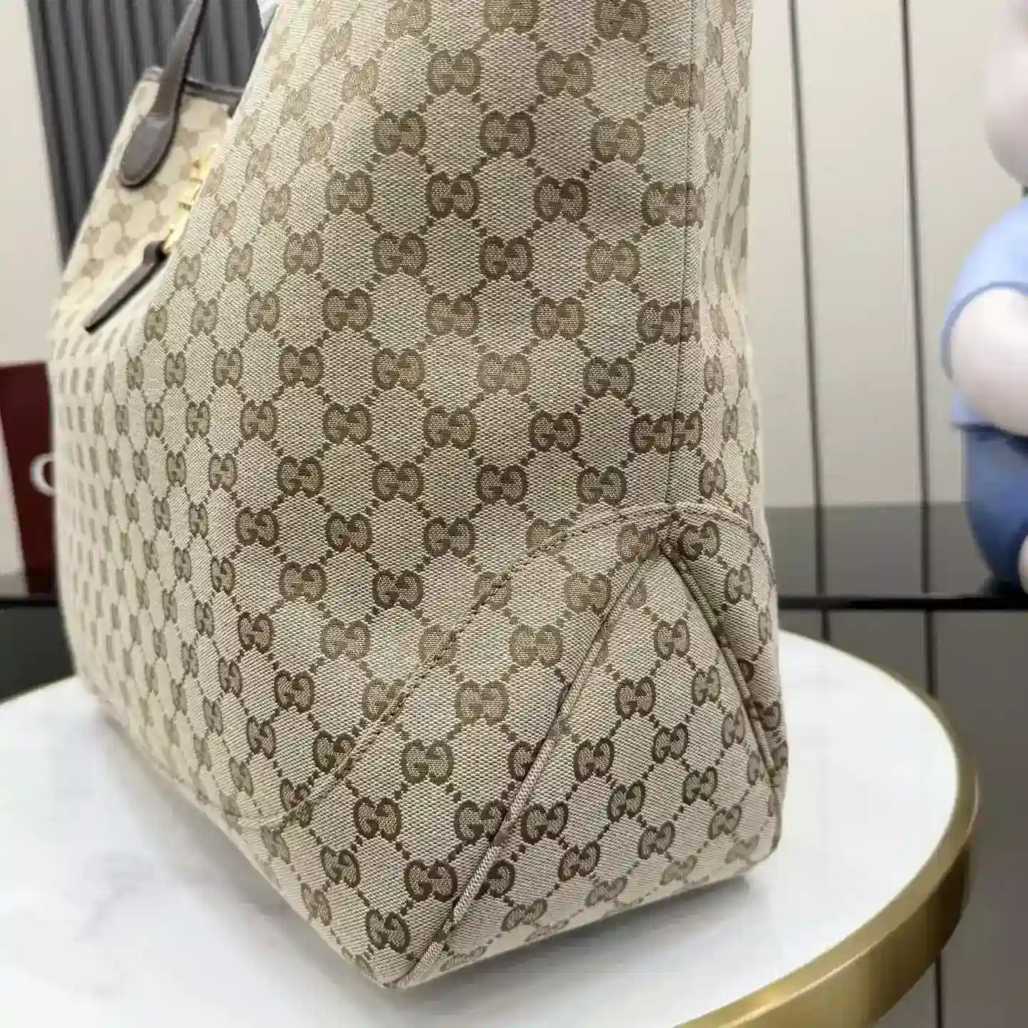 Gucci Jackie Black Quilted Leather Tote Bag product photo from LabelPicks