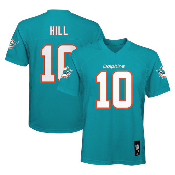 Tyreek Hill Miami Dolphins Preschool Replica Player Jersey - Aqua