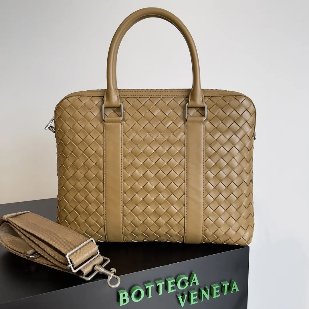 Bottega Veneta Intrecciato Woven Leather Tote Bag product photo from LabelPicks