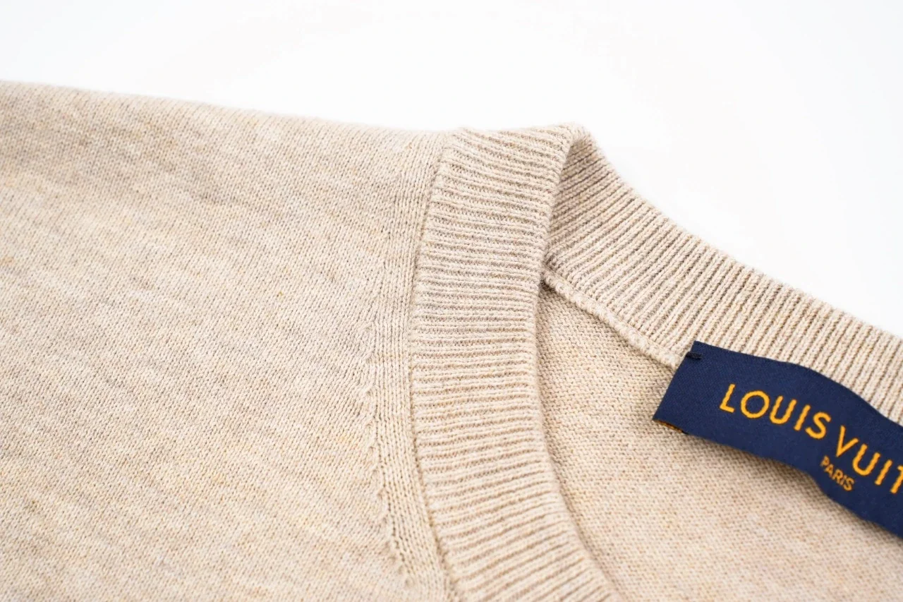 Louis Vuitton Beige 1931 Letter Knit T-Shirt product photo from LabelPicks