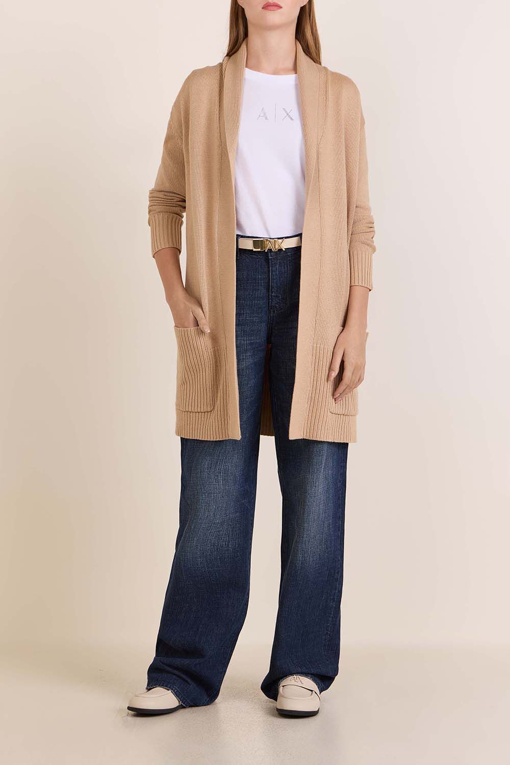 ARMANI EXCHANGE קרדיגן ארוך