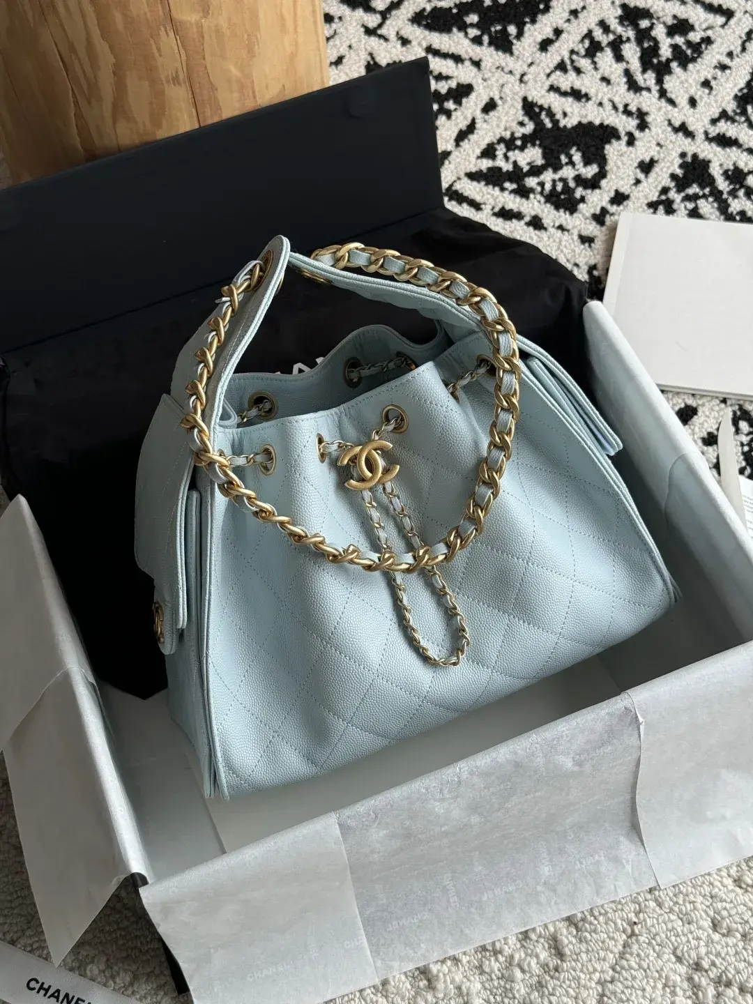 Chanel Quilted Leather Hobo Bag product photo from LabelPicks