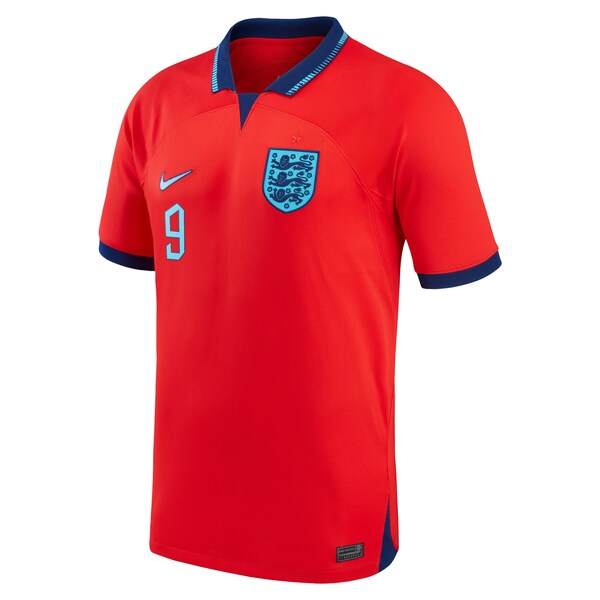 Harry Kane England National Team Nike 2022/23 Away Breathe Stadium Replica Player Jersey - Red