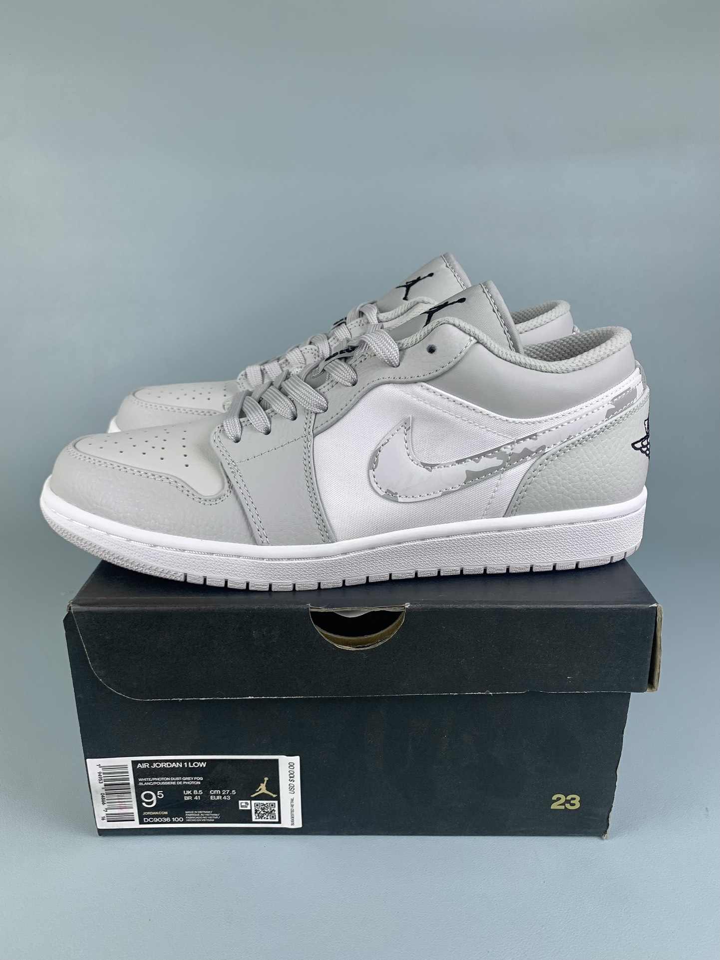 Air Jordan 1 Low SE 'White Camo' Shoes