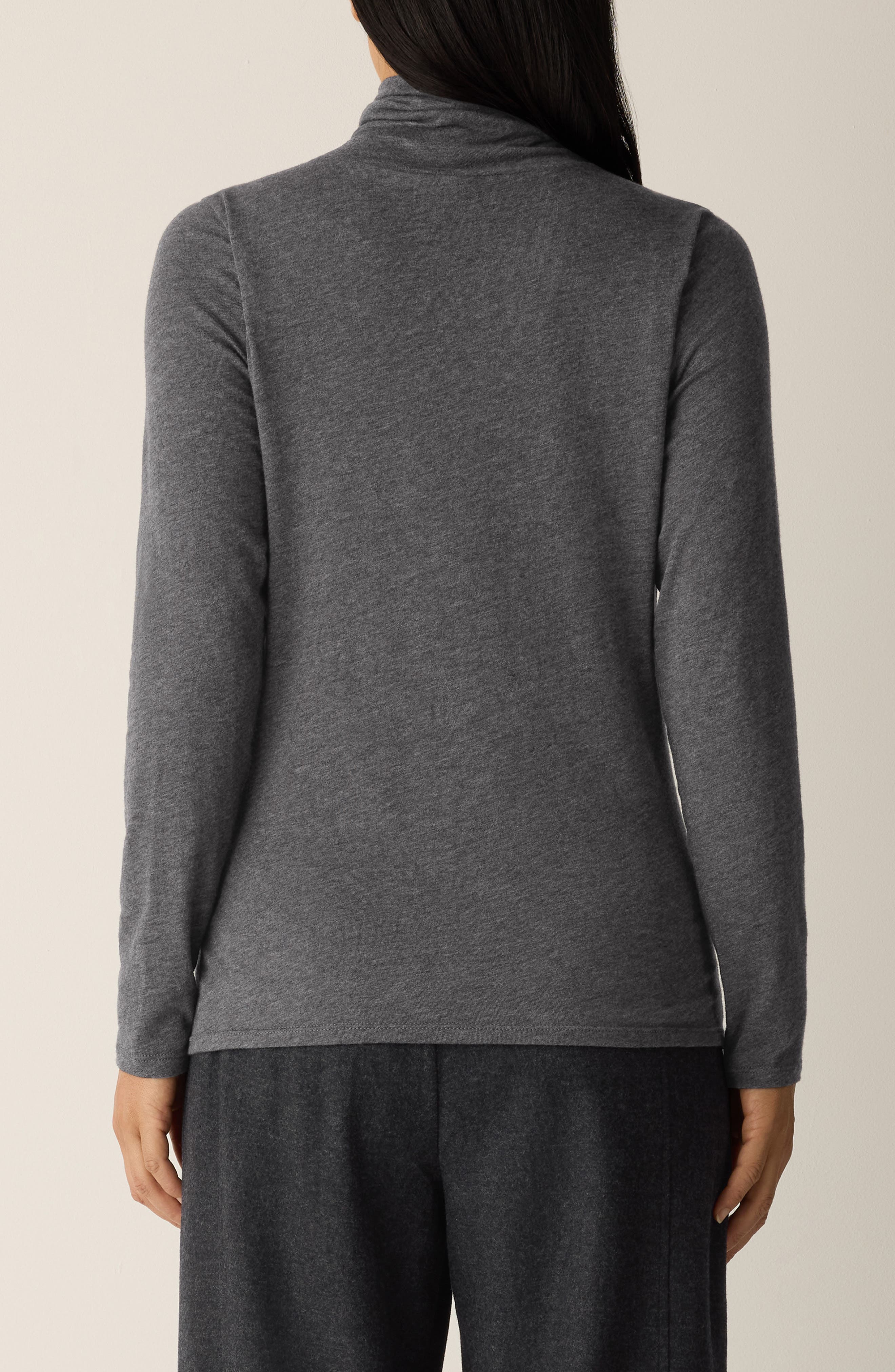 Eileen Fisher Long Sleeve Turtleneck Top