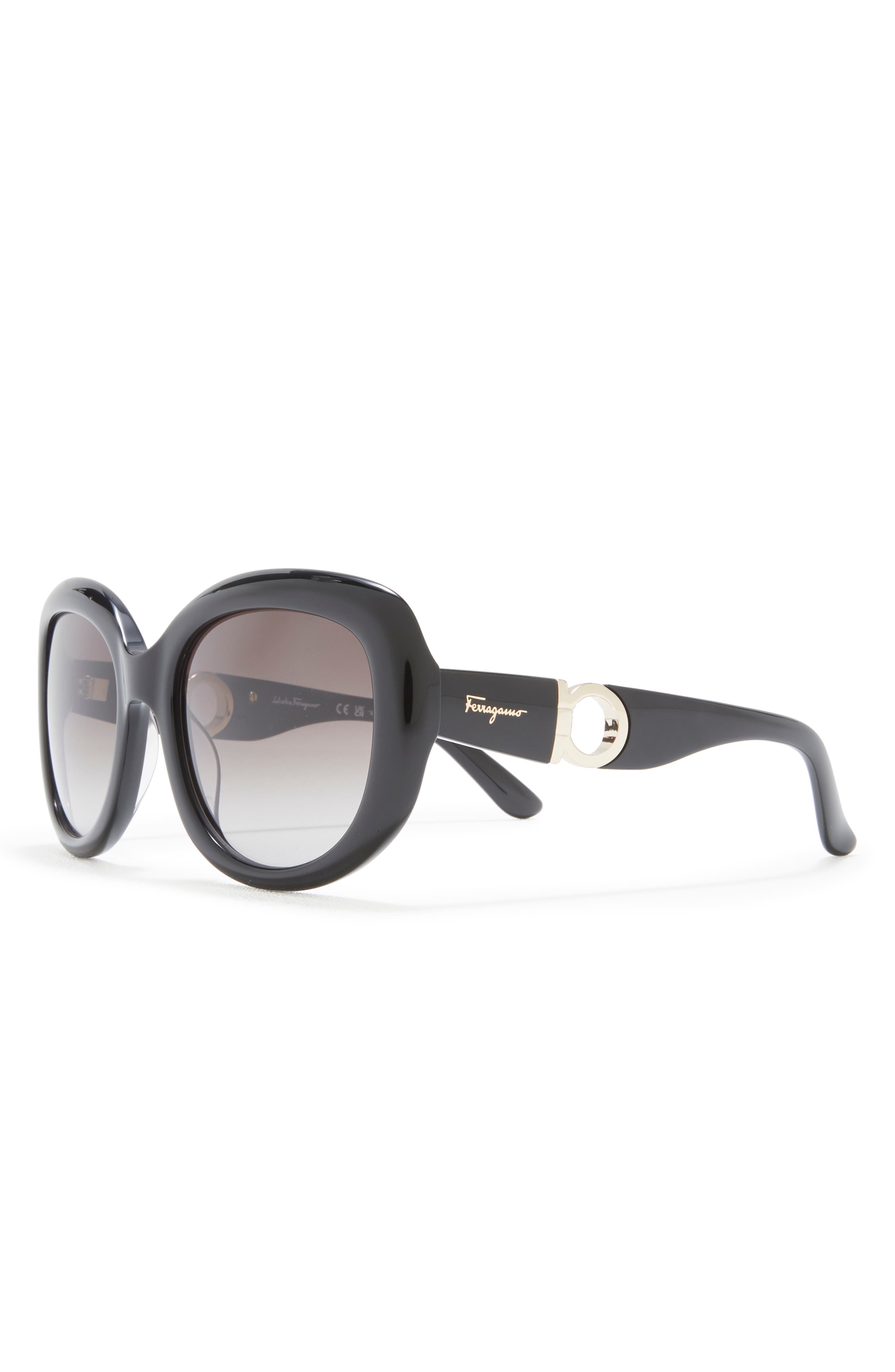 FERRAGAMO 53mm Oversized Sunglasses