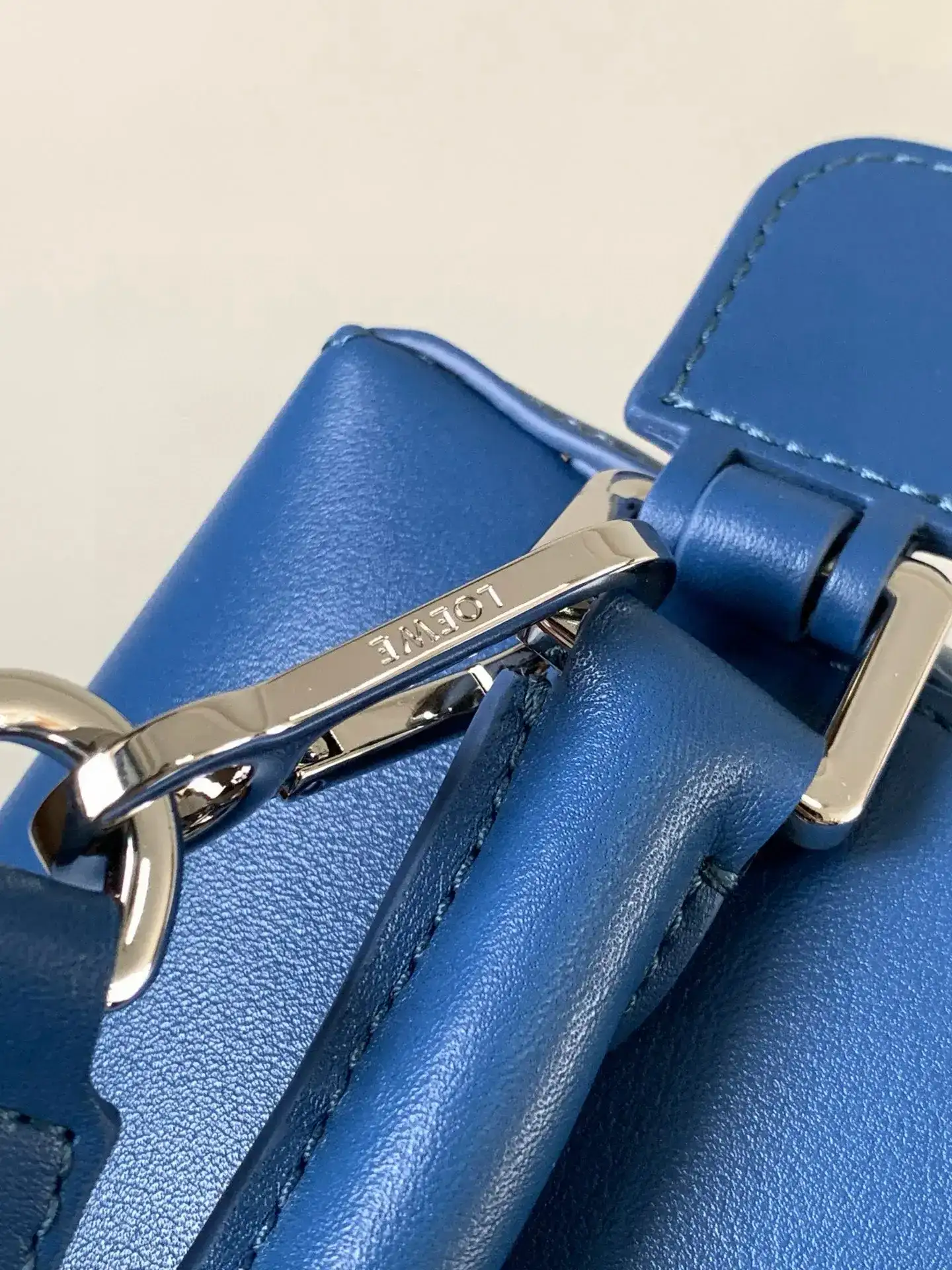 Loewe Puzzle Blue Calfskin Crossbody Bag product photo from LabelPicks
