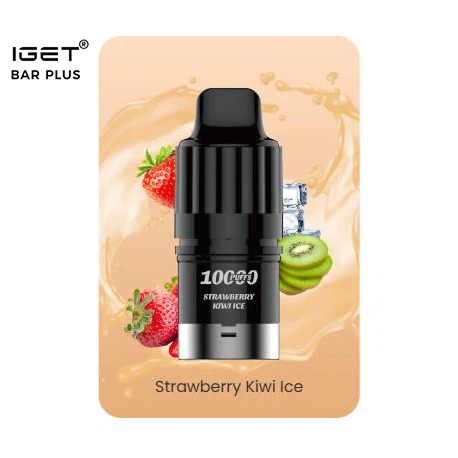 IGET BAR PLUS S3 POD 10000 Puffs - Strawberry Kiwi lce