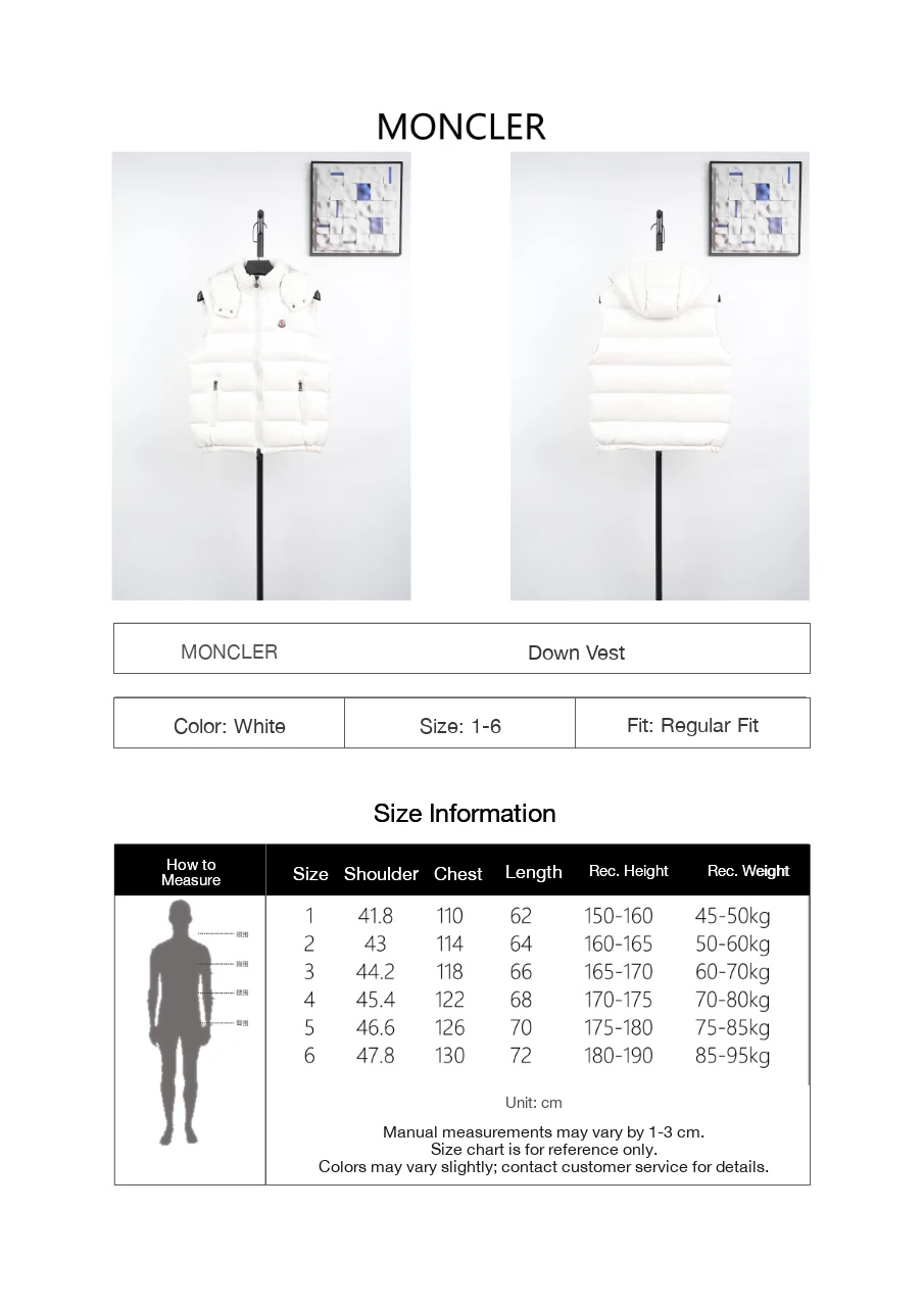 Moncler White Glossy Ski Down Vest product photo from LabelPicks