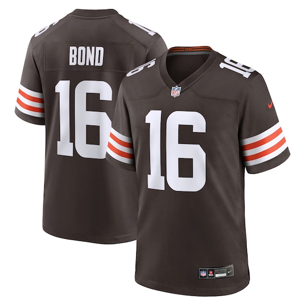 Isaiah Bond Cleveland Browns Nike Team Game Jersey -  Brown