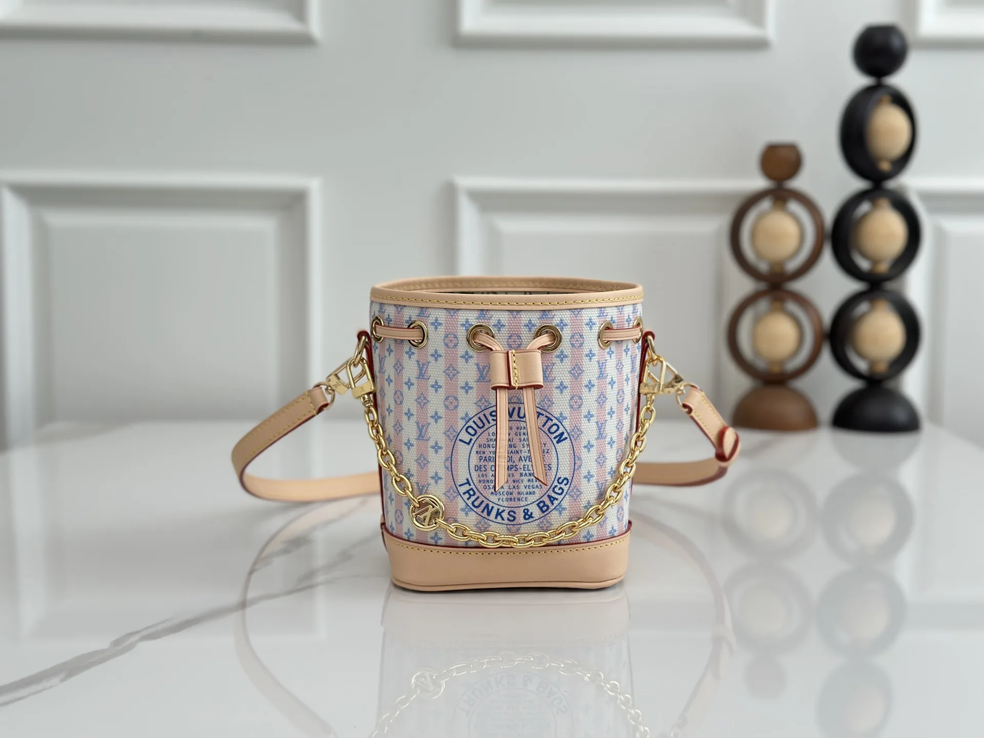 Louis Vuitton Canvas and Leather Bucket Bag product photo from LabelPicks