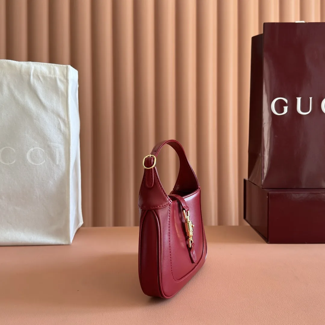 Gucci Canvas and Leather Jackie Shoulder Bag product photo from LabelPicks