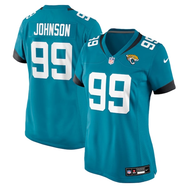 Austin Johnson Jacksonville Jaguars Nike Women's Team Game Jersey -  Teal