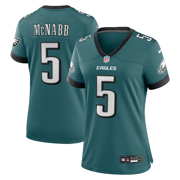 Donovan McNabb Philadelphia Eagles Nike Women's Team Retired Game Jersey - Midnight Green