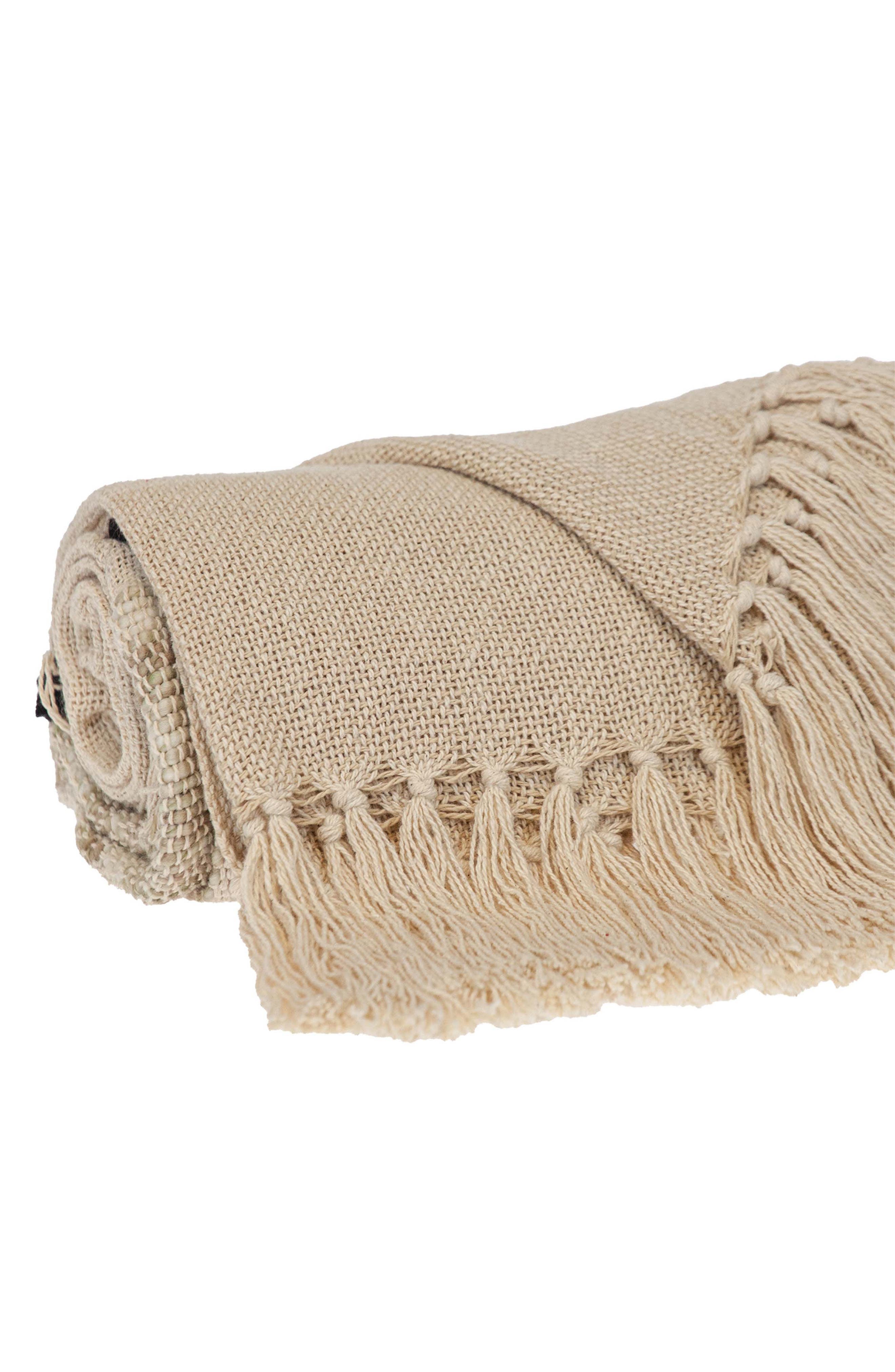 PARKLAND COLLECTION Inca Fringe Throw Blanket