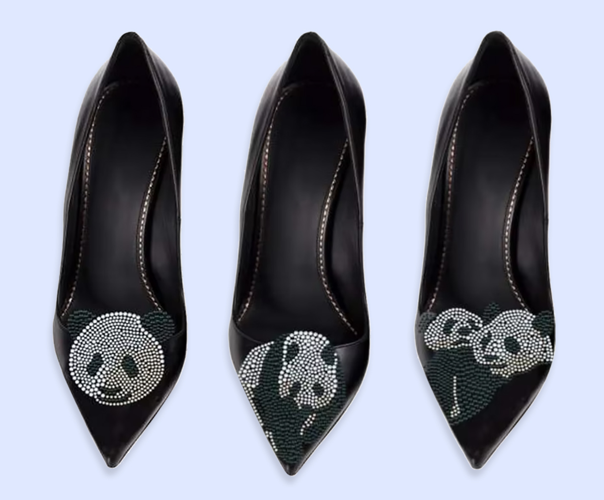 Hotfix Rhinestone Transfer for Shoes D