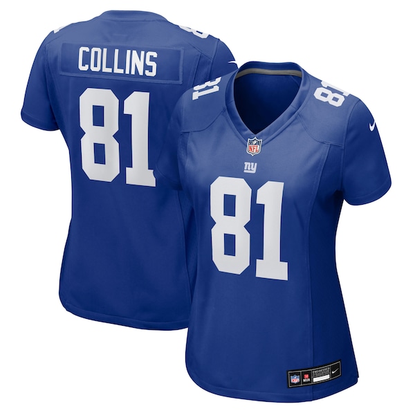Beaux Collins New York Giants Nike Women's Team Game Jersey -  Royal
