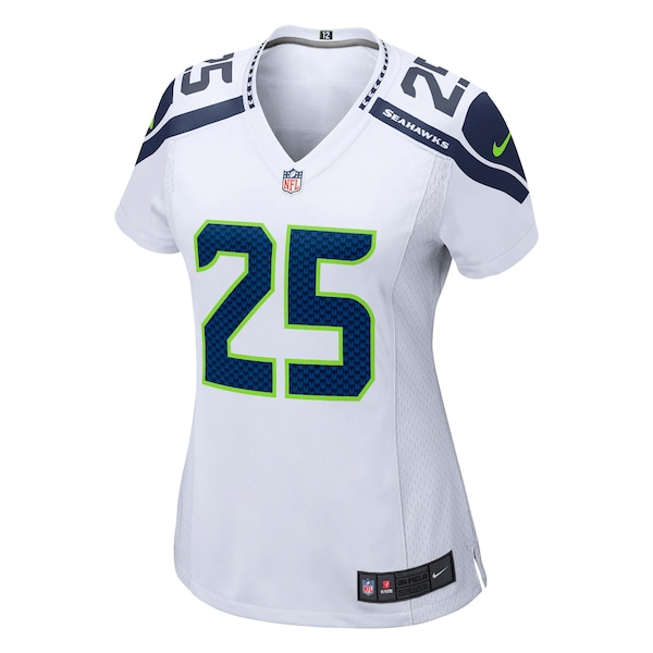 Richard Sherman Seattle Seahawks Nike Women's Game Jersey - White