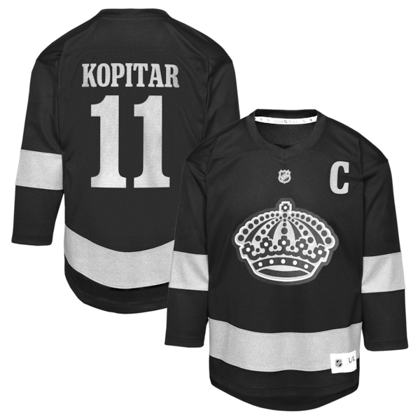 Anze Kopitar Los Angeles Kings Youth Alternate Replica Jersey - Black