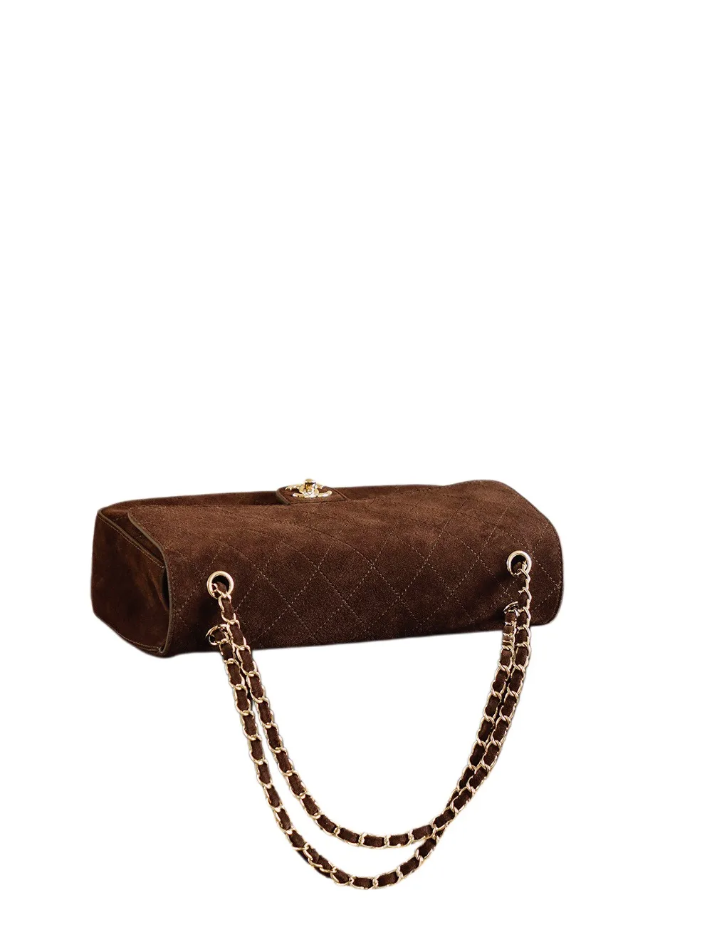 Chanel Brown Classic Flap Quilted Leather Shoulder Bag product photo from LabelPicks