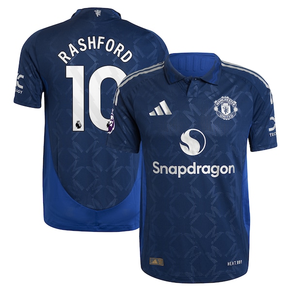 Marcus Rashford Manchester United adidas 2024/25 Away Authentic Player Jersey - Navy