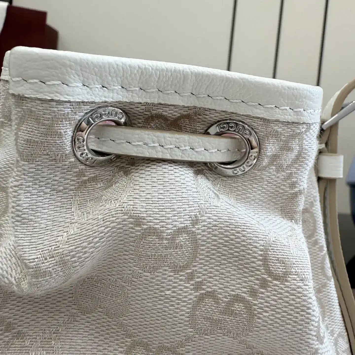 Gucci Canvas and Leather Generation Bucket Bag product photo from LabelPicks