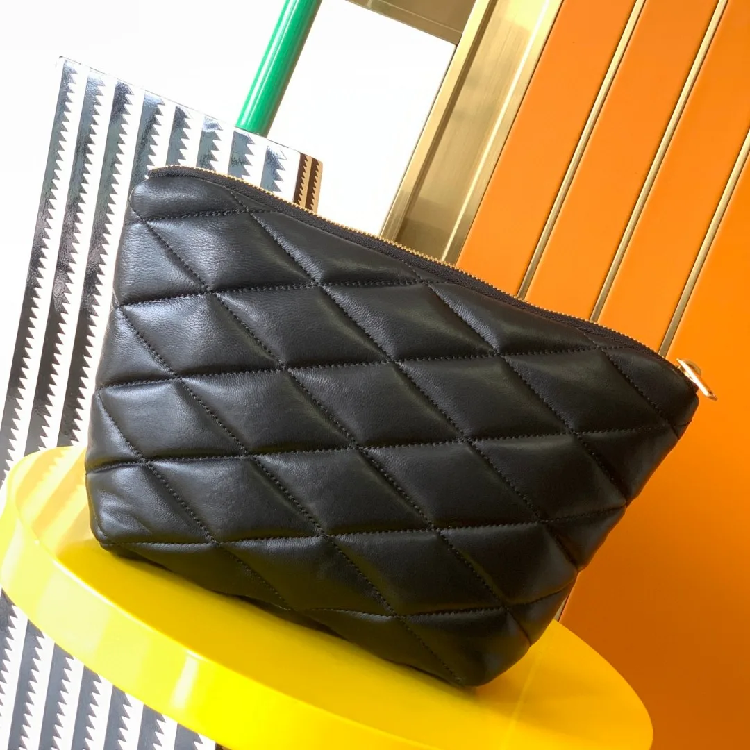 Saint Laurent Quilted Leather Sade Clutch product photo from LabelPicks