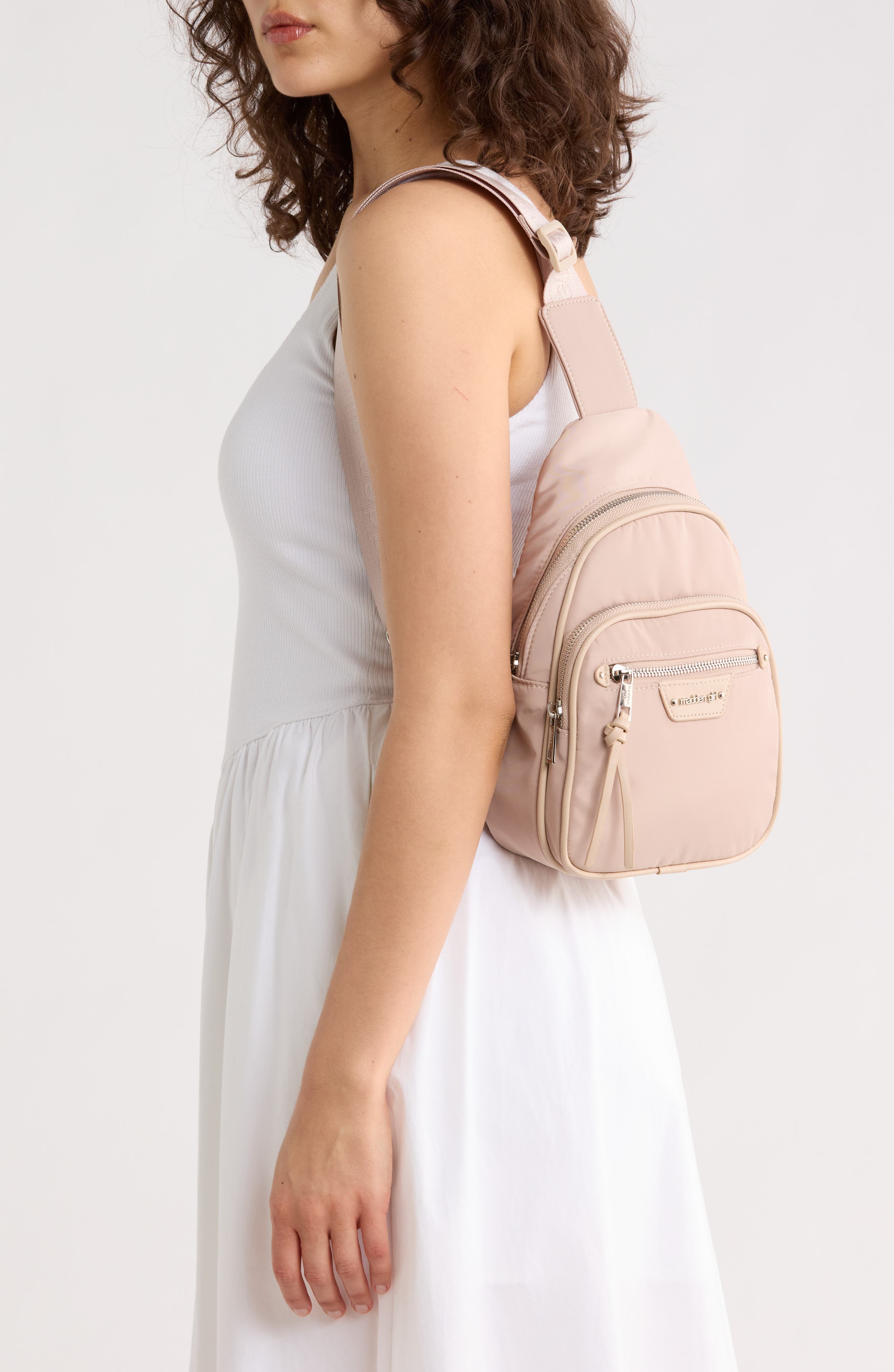 Madden Girl Nylon Sling Bag