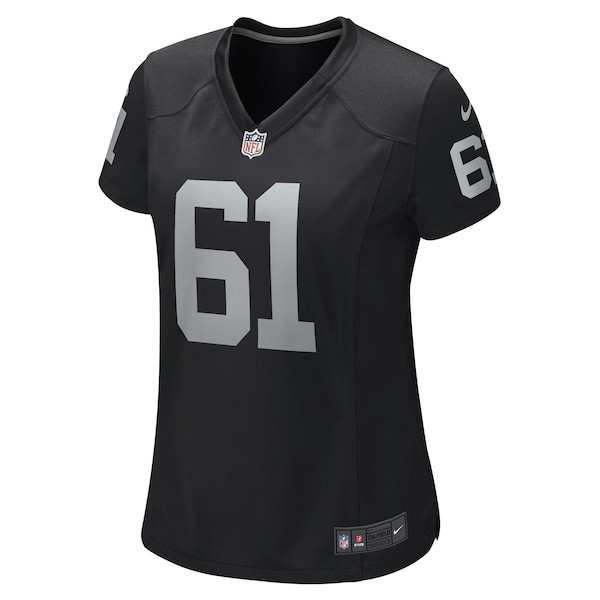 Jordan Meredith Las Vegas Raiders Nike Women's Game Player Jersey - Black