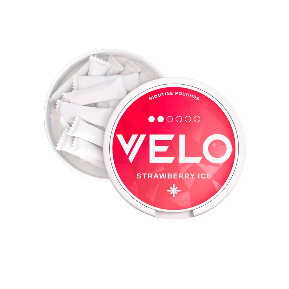 Velo Strawberry Ice 6mg（15 bags/can）
