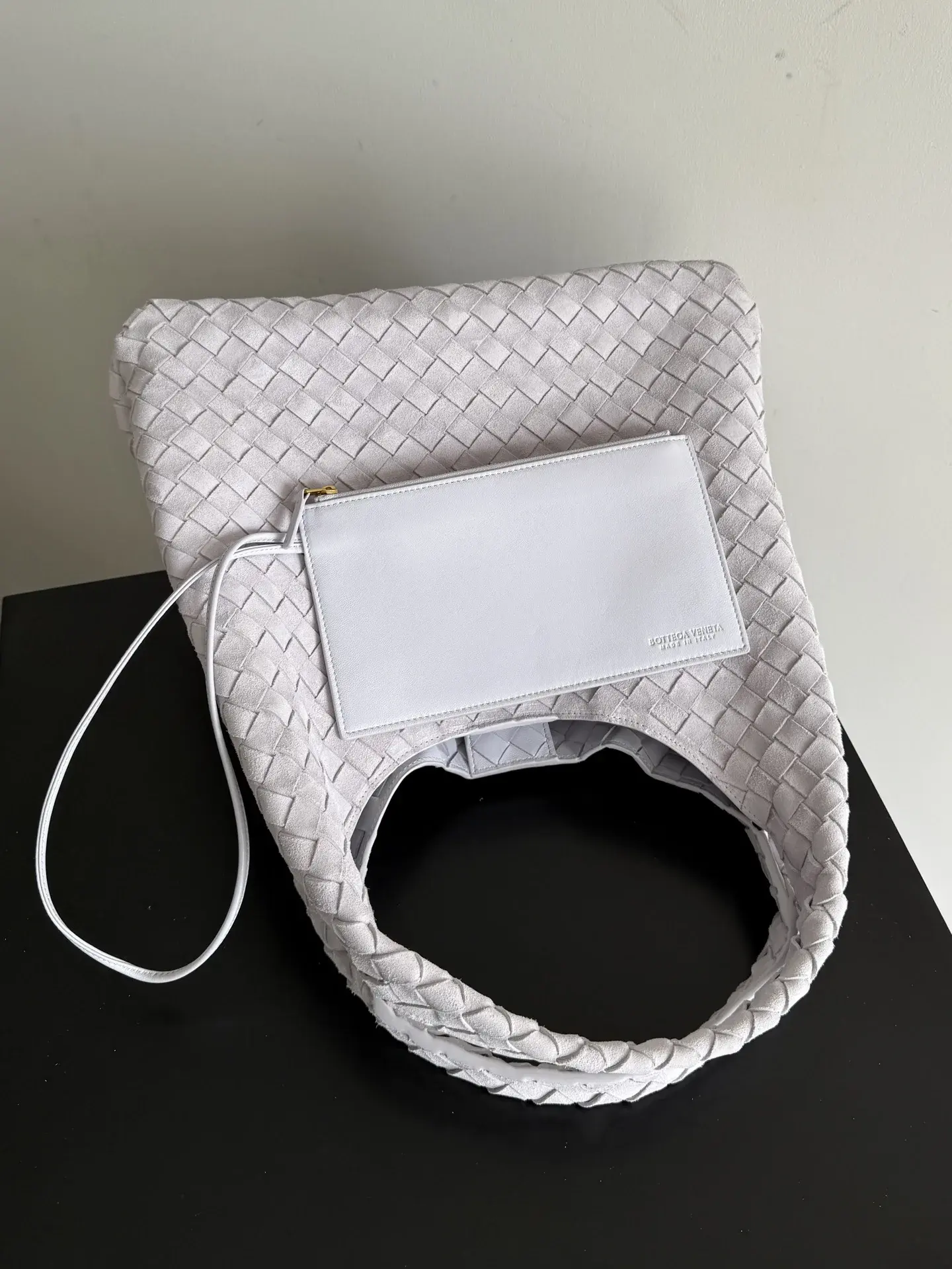 Bottega Veneta Intrecciato Woven Leather Campana Shoulder Bag product photo from LabelPicks