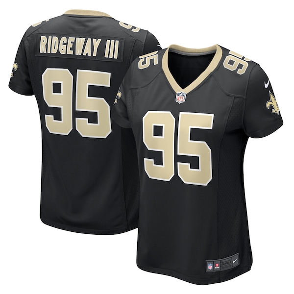 John Ridgeway III New Orleans Saints Nike Women's  Game Jersey -  Black