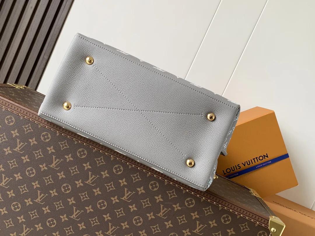 Louis Vuitton Black Woven Leather Hobo Bag product photo from LabelPicks