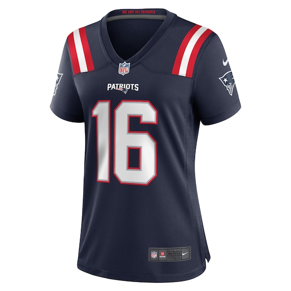 Malik Cunningham New England Patriots Nike Women's Team Game Jersey -  Navy