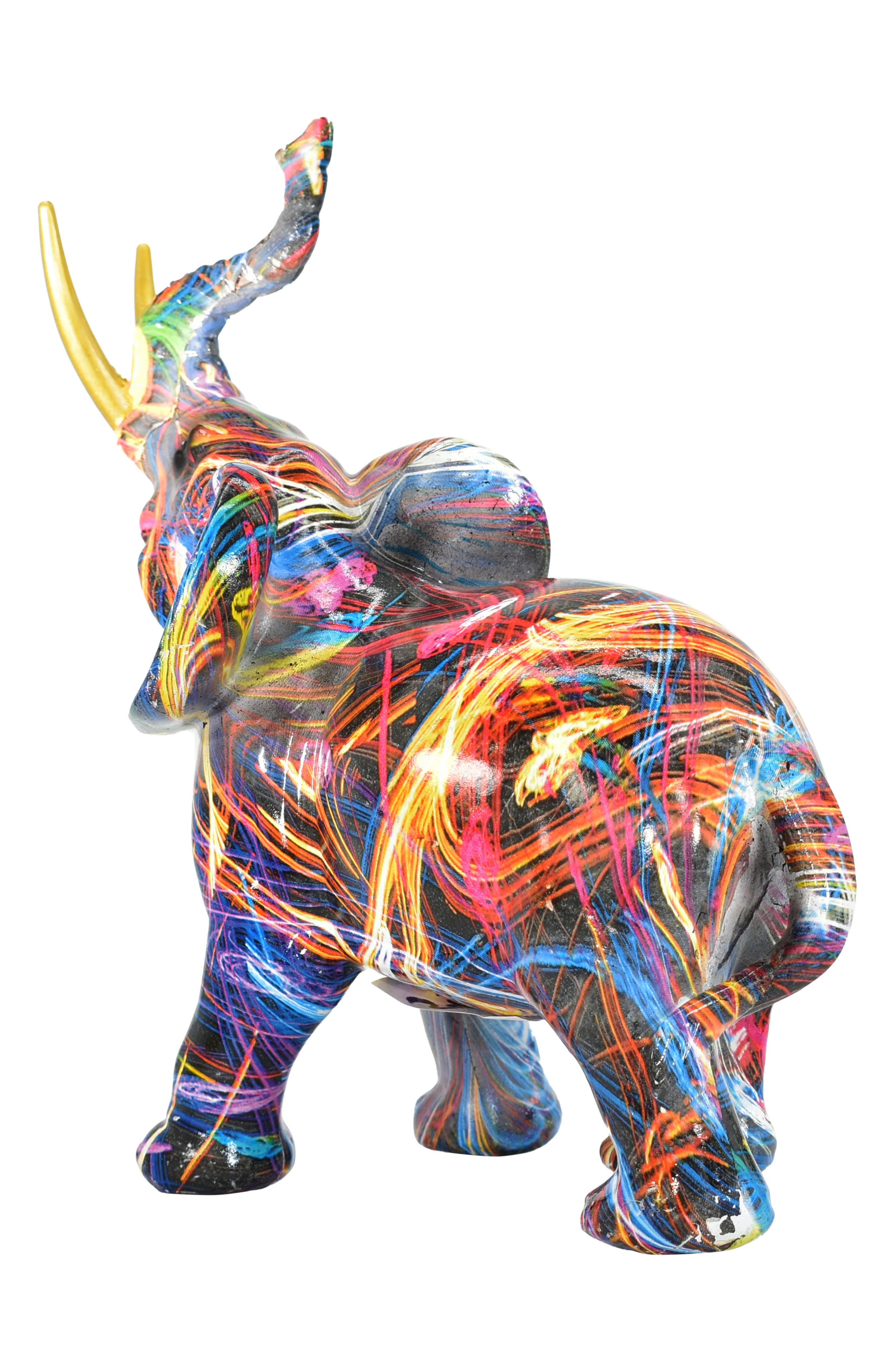KINETIC Abstract Elephant Sculpture