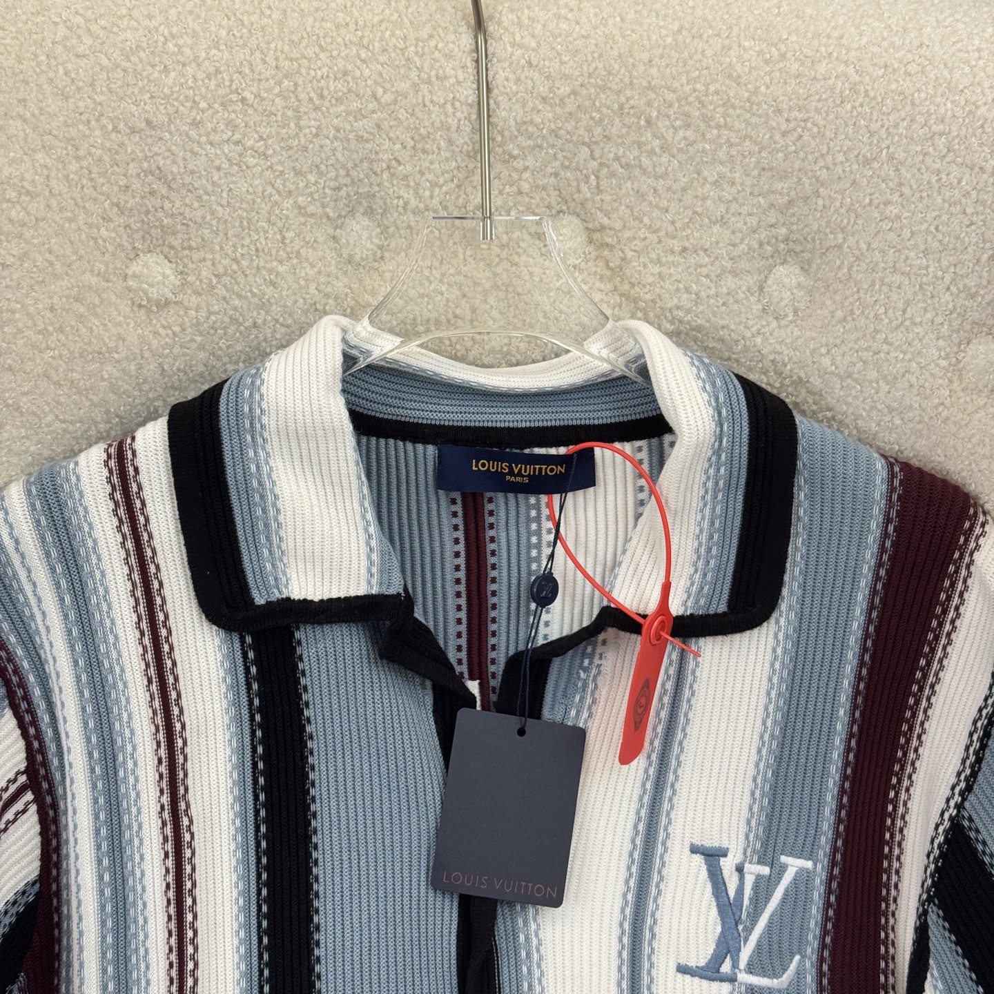2025ss Embroidered knitted shirts