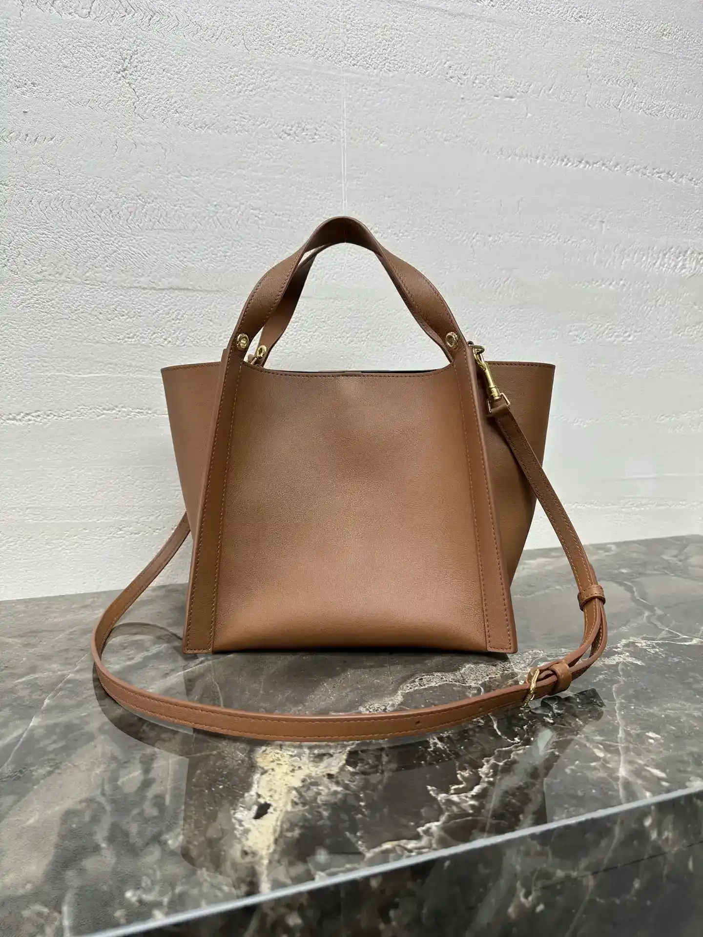 Bottega Veneta Calfskin Top Handle Bag product photo from LabelPicks