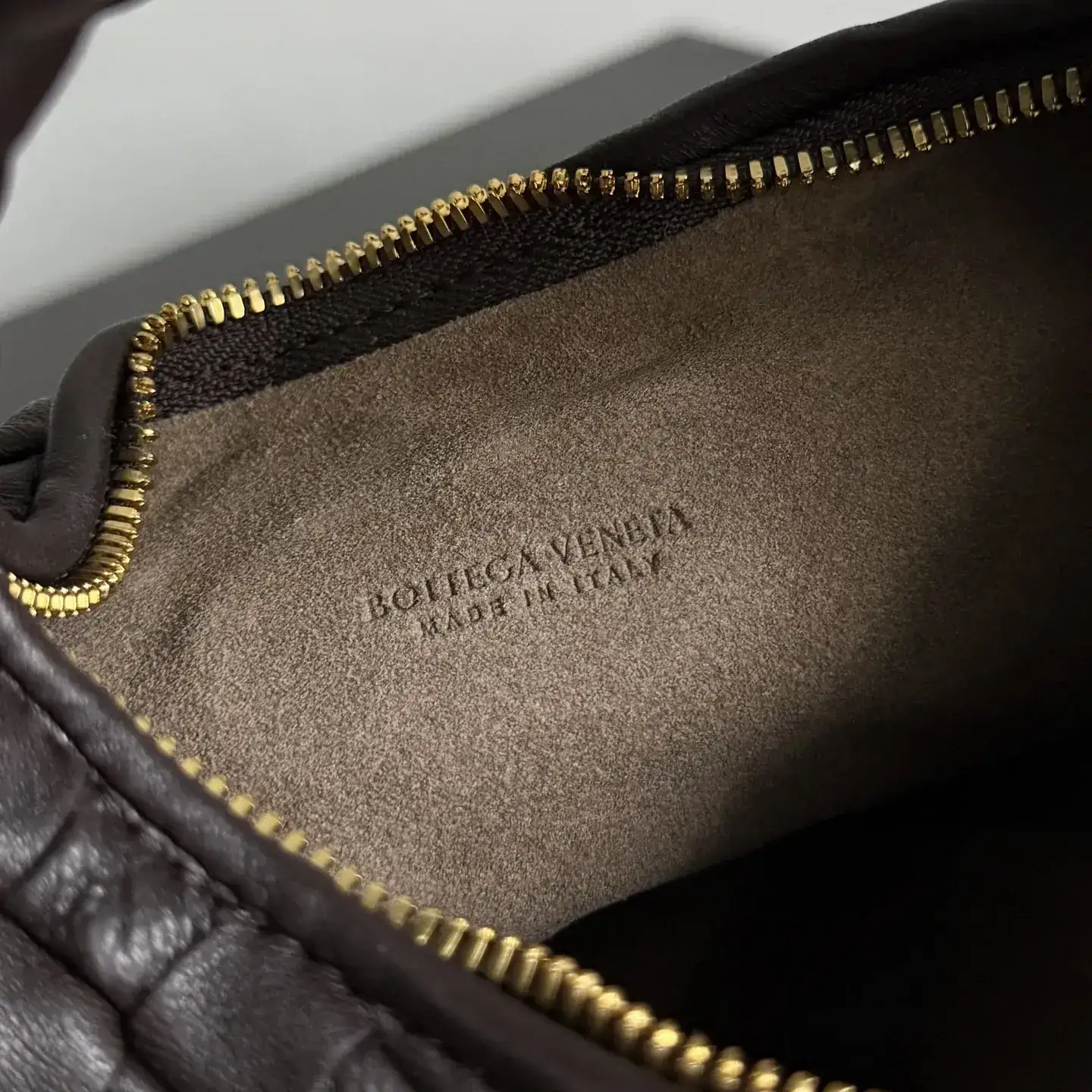 Bottega Veneta Pink Intrecciato Woven Leather Shoulder Bag product photo from LabelPicks