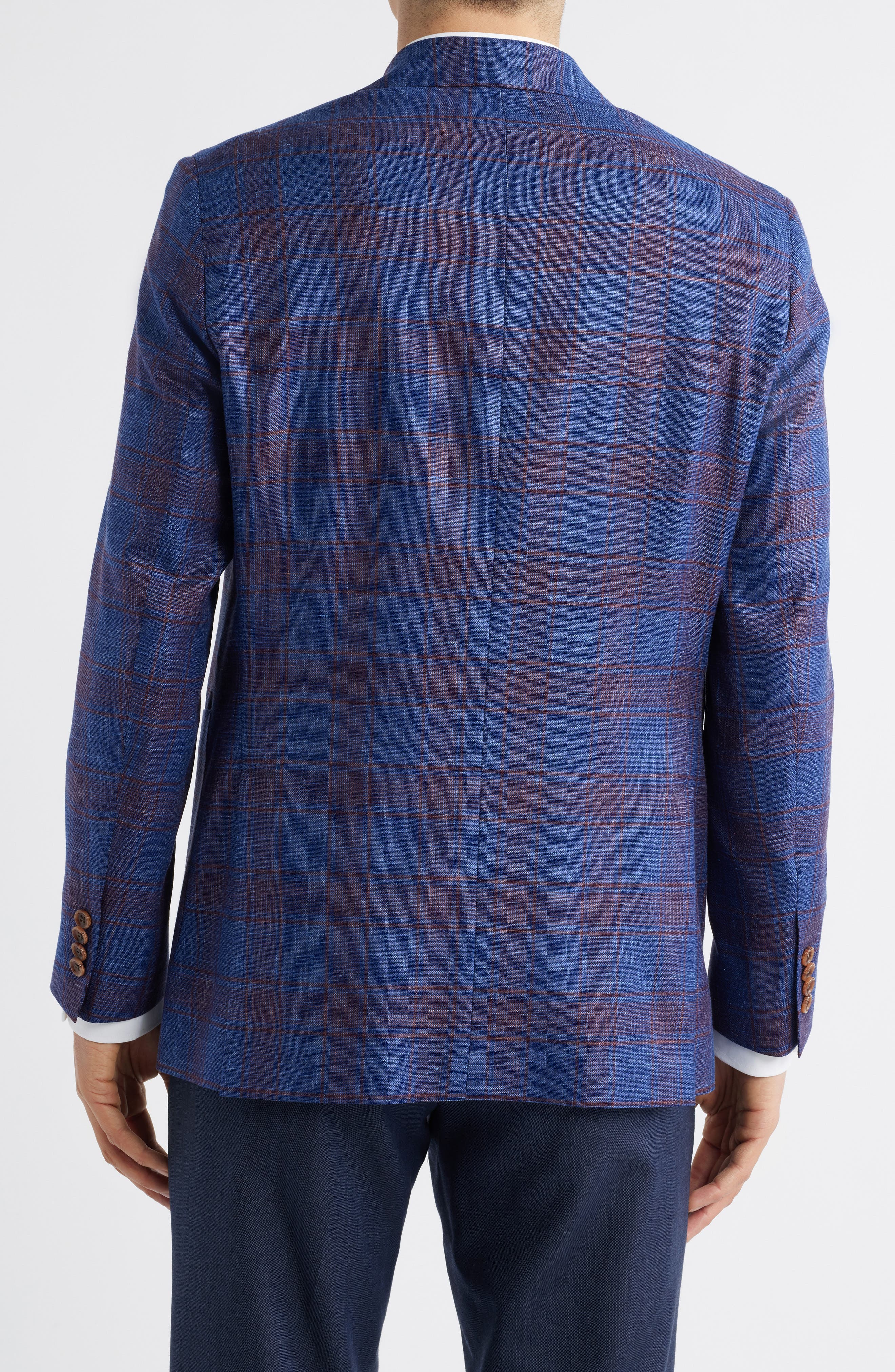 Jack Victor Hampton Deco Plaid Sport Coat