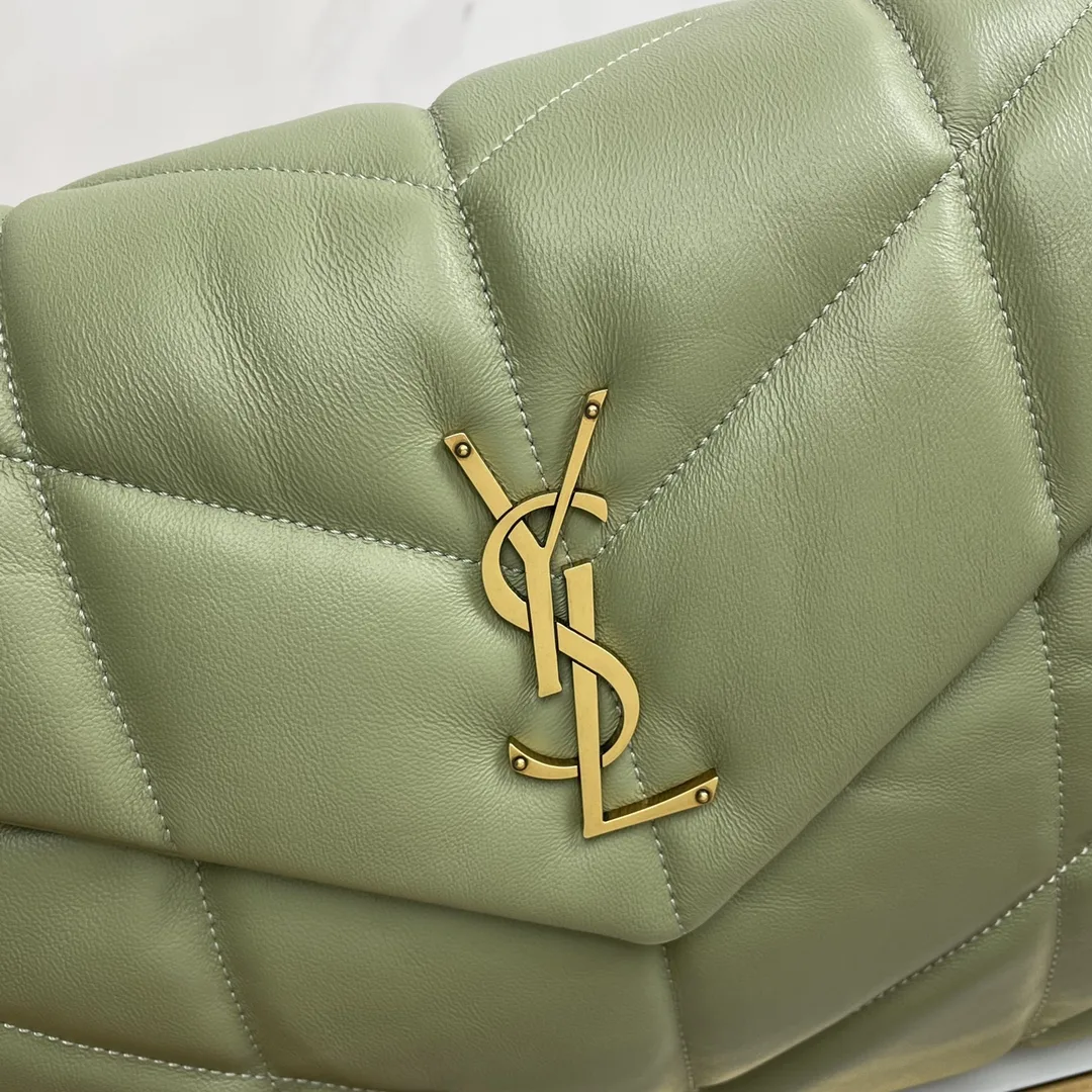 Saint Laurent Silver Loulou Quilted Leather Shoulder Bag product photo from LabelPicks