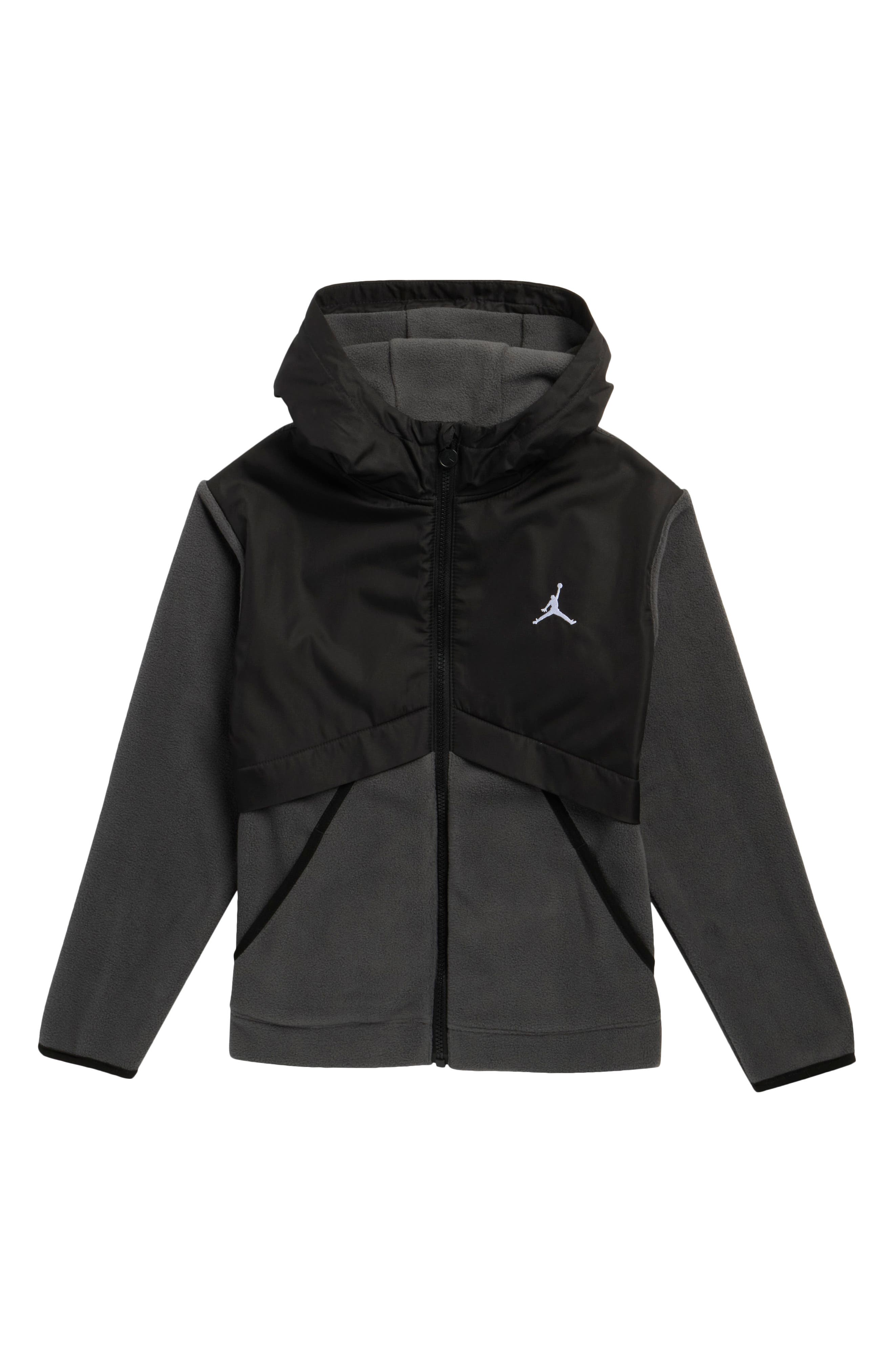 Jordan Kids' Mixed Media Fleece Jacket