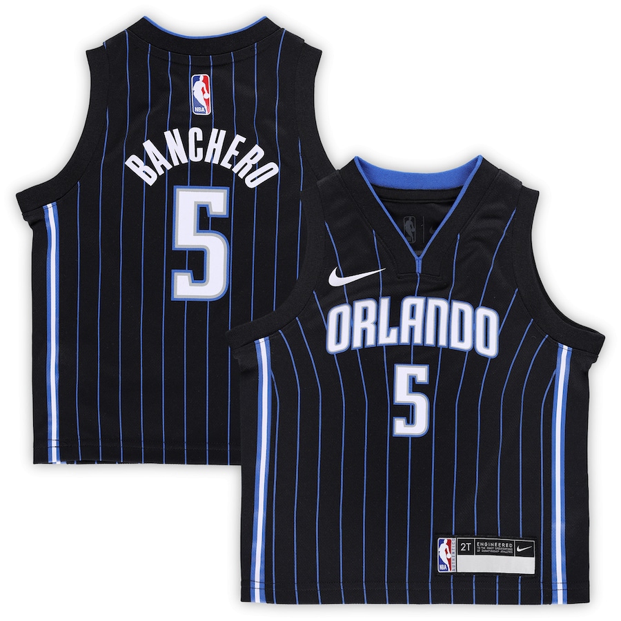 Paolo Banchero Orlando Magic Nike Toddler Swingman Player Jersey - Icon Edition - Black