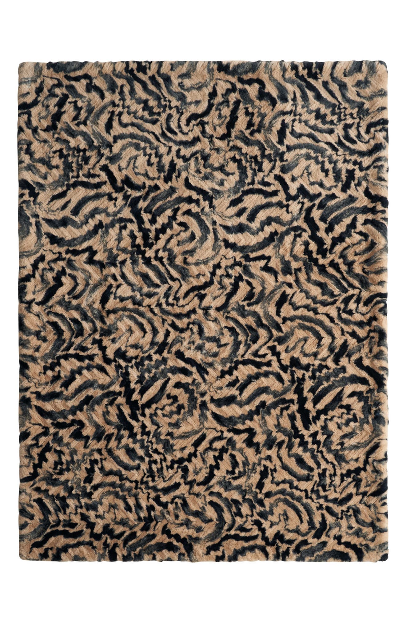 Nine West Evelyn Brushstrokes Oversize Blanket