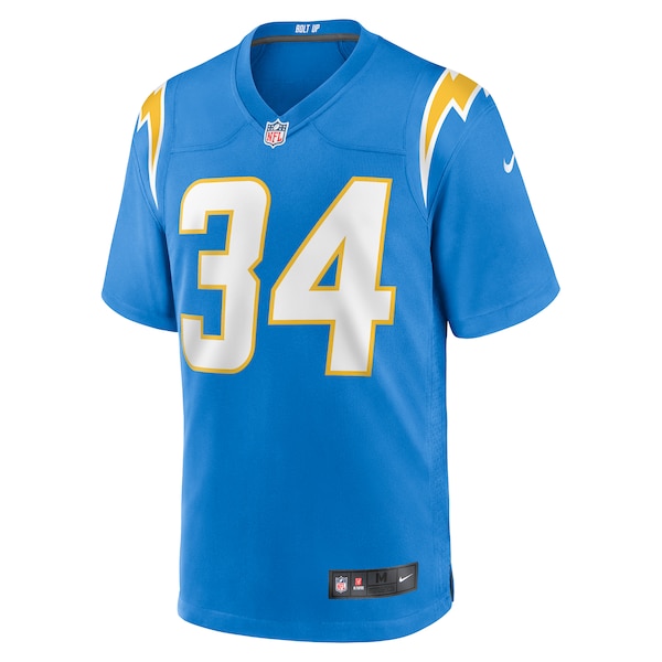 Jaret Patterson Los Angeles Chargers Nike Team Game Jersey -  Powder Blue