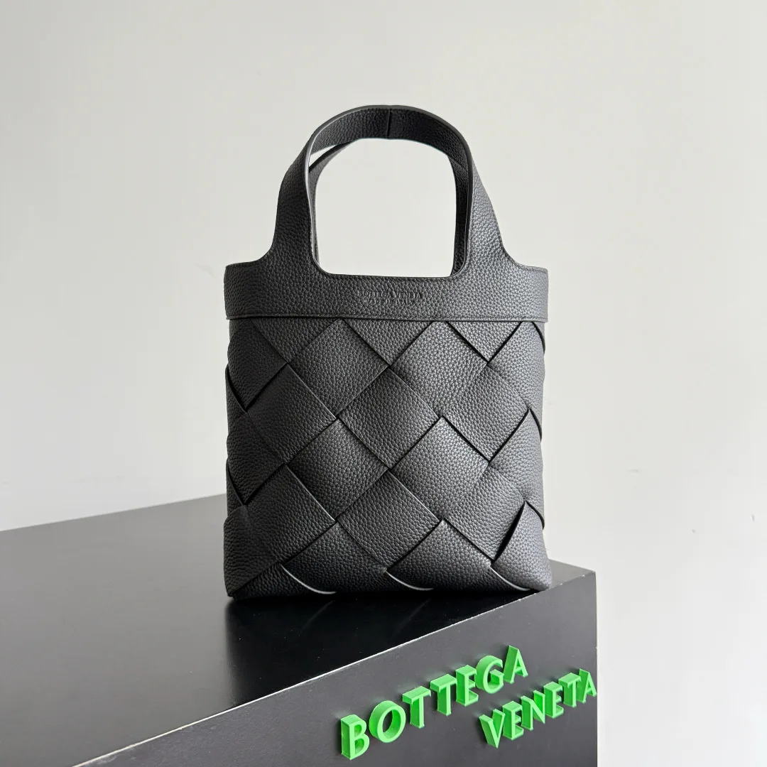 Bottega Veneta Intrecciato Woven Leather Diago Top Handle Bag product photo from LabelPicks