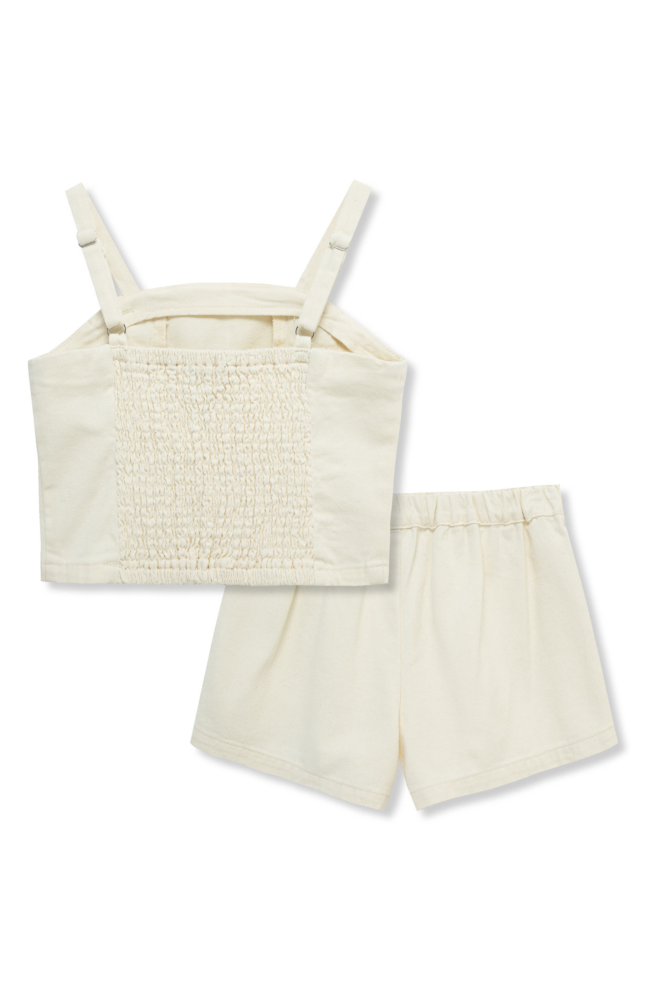 Truce Kids' Lace-Up Tank & Shorts Set