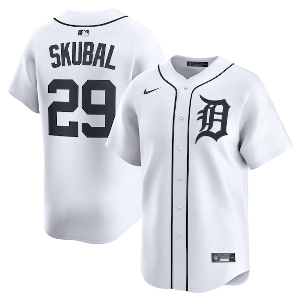 Tarik Skubal Detroit Tigers Nike Home Limited Player Jersey - White